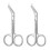 Ostomy Bag Scissors Stainless Steel Blunt Tip 1