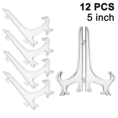 Kunststoff-Tellerstaffeleien, 12er-Pack