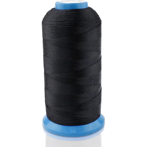 Nylon overlock thread black durable
