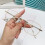 Lunettes de lecture strass, monture dorée, correction +3,00 1