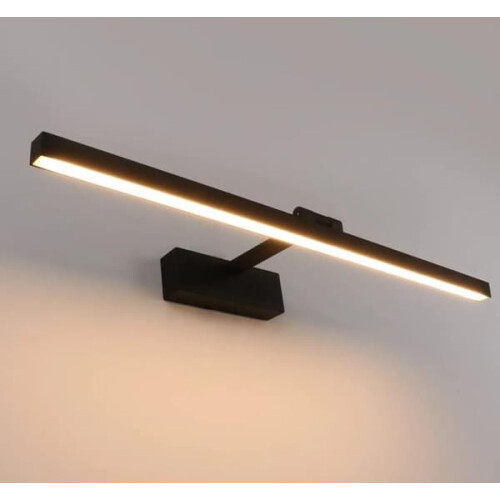 Λάμπα LED για καθρέφτη μπάνιου, μαύρο 50cm 10W 1 τεμ.