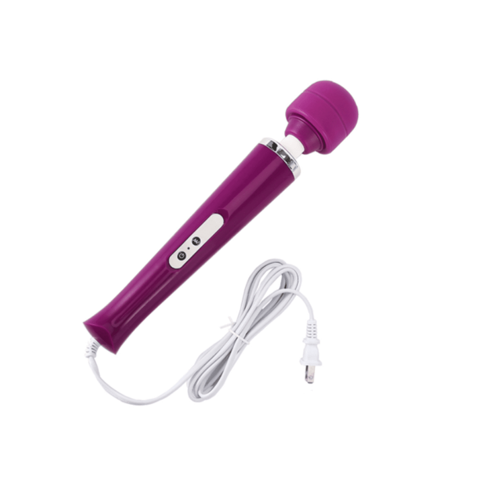 Happon Wired Handheld Back Massager Purple 10 Settings