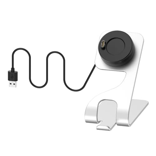Garmin Approach S62 magnetic charging base silver