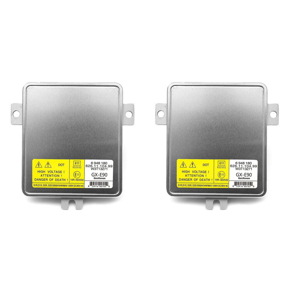 2X Xenon Hid Headlight Ballast For E90 E91 2006-2008 S80 Xc70 V70 Headlight Module W3t13271,63126948180 4714050714775