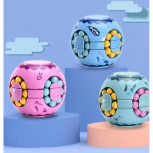 Παιχνίδι Fidget Pop It Παζλ Κύβος Ροζ 3 τεμάχια