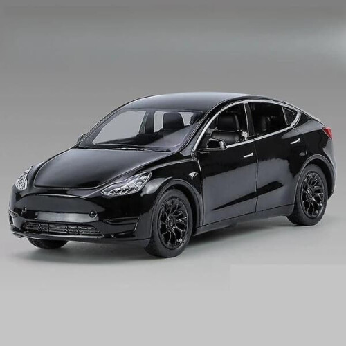 Αυτοκίνητο παιχνίδι Tesla Model S1: 32Χυτό κράμα αλουμινίου μαύρο