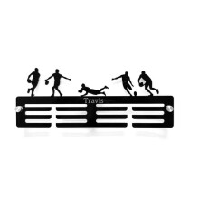 Supporto in acrilico per medaglie da calcio, basket e danza.