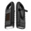 Dynamo Flashlight Black with Solar Cells 2-Pack 1