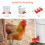 Chicken waterer cup automatic drinking bowl 9 pack 4