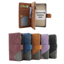 Etui XL Stand do Samsung Galaxy S24 5G Granatowe