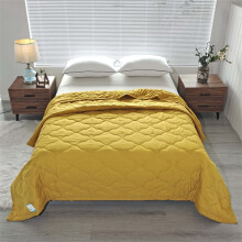 Gnobogi huidvriendelijke, effen, gewassen katoenen zomerdekbedset, verkoelende en ultrazachte lichtgewicht deken, kingsize, compatibel met N/A