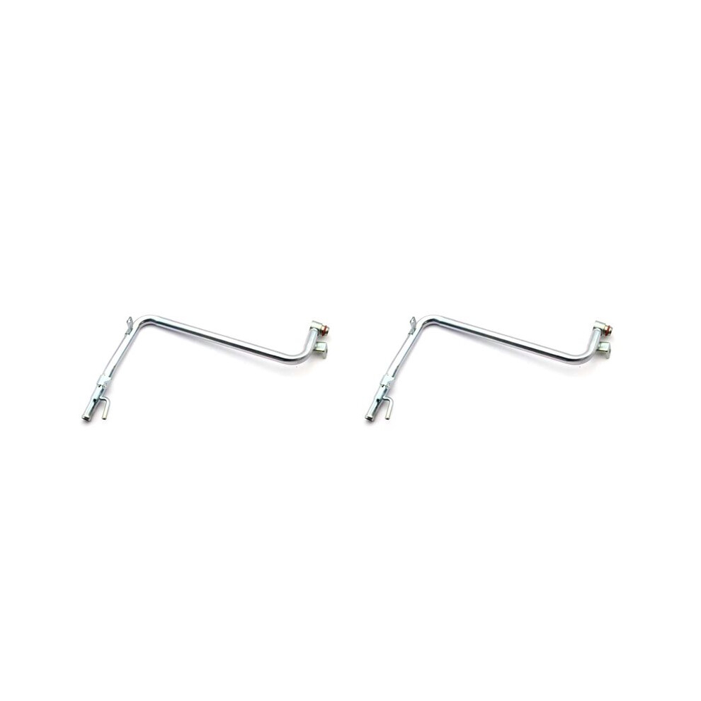 2X New Heater Outlet Pipe 17880-65J00 For Grand Vitara Sx4 2.0L 2006+ 1788065J00 Metal Htr Outlet Hose Silver 4712414307526