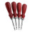 Leather Edge Beveler with Wood Handle 4 Sizes 2