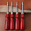 Leather Edge Beveler with Wood Handle 4 Sizes 3