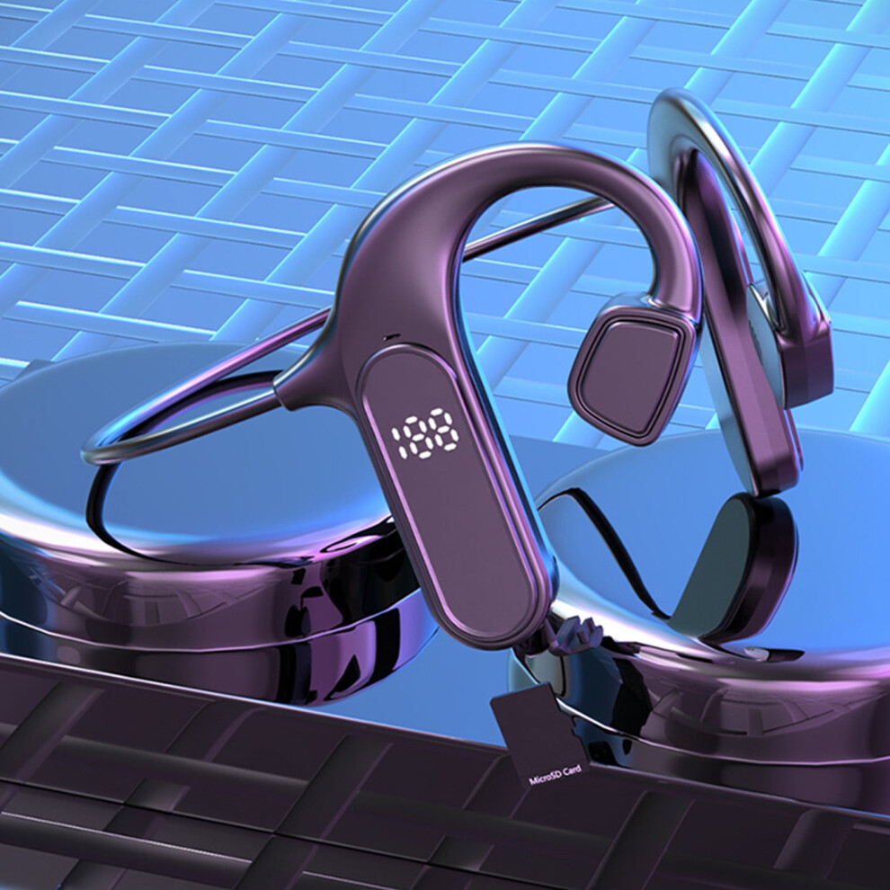 Open-Ear Bone Conduction Headphones Bluetooth 5.2 940684093663