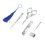 Antique Scissors Set TPR Material 5 Pieces 4