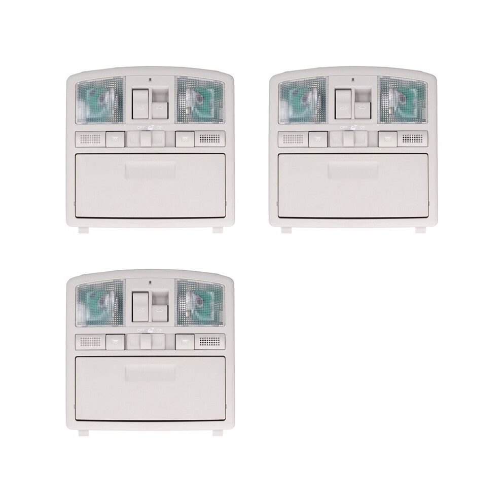 3X For 2009-2013 6 With Sunroof Overhead Console With Down Gs4c-69-970D-75 Gray/Light 6032765987894