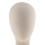 Canvas mannequin head for hat making beige 22 inch 3