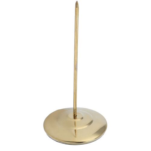 Receipt Holder Stainless Steel Round Base Non-Slip 1 Pack 1