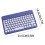 Jacenvly Bluetooth Keyboard Portable Mini Compact Purple 4