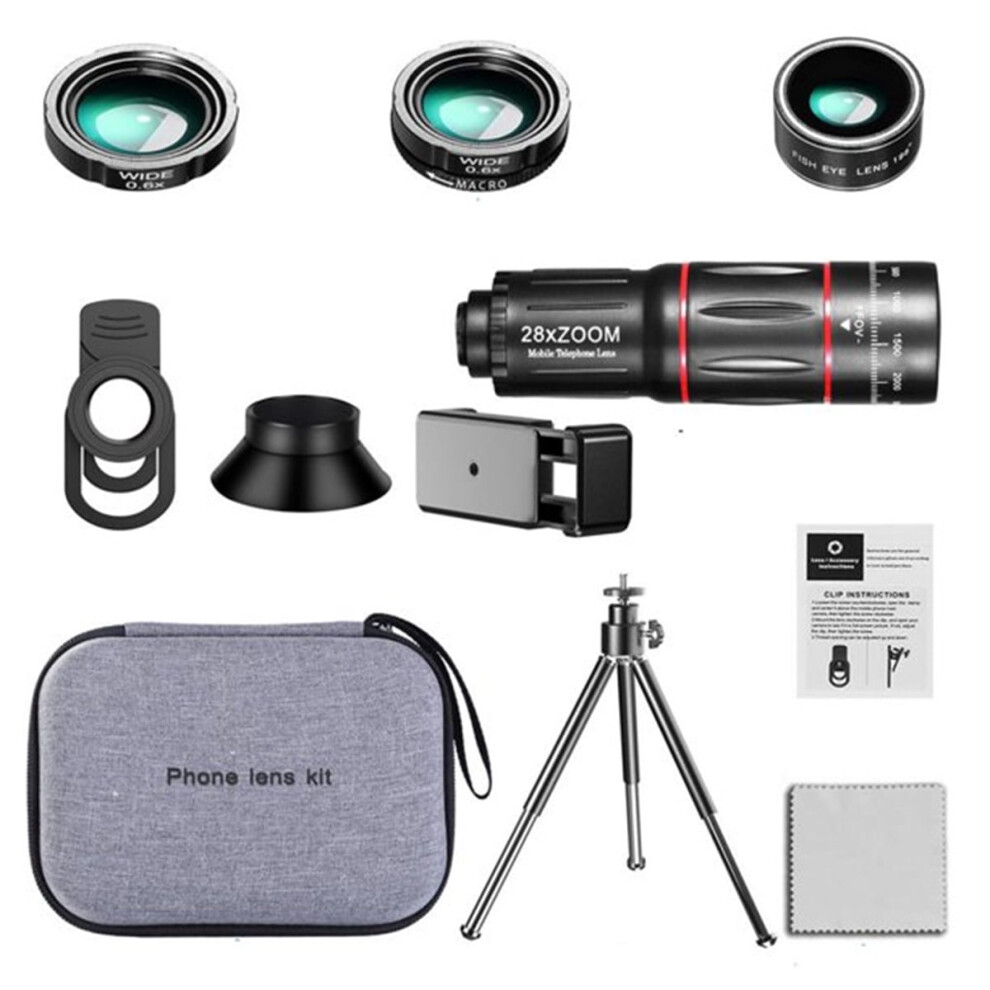 28X Hd Smartphone Telescope Lens For Iphone And Samsung 972745960256