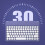Jacenvly Bluetooth Keyboard Portable Mini Compact Purple 8