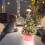 Mini Christmas Tree with Flocking White Ornaments 1