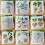 Heart Bird Nature Stencil Pack 9 Pieces 1