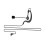 Hellery Referee Earphone Cable Referee Headset, High Performance Earhook Cable Type C Interface for Radio Soccer Football , For V6plus 4