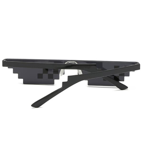 Black Thug Life Sunglasses Pixel Style One Pair 2