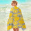 Toalha de praia de microfibra LWZWM 30x59 polegadas 6