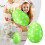 Green PVC Inflatable Easter Egg Ornament 1 Piece 1