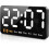 Large LED Wall Clock with 3 Brightness Levels 1