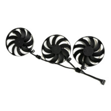 Video Card Fan Set CF1010U12S T129215BU 3 pcs