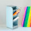 Cailmei stationery box blue plastic 1-piece 1