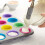 Silicone muffin pan multicolored 12-pack 7
