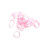 Elastic Hair Bands Pink 20-Pack 2