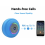 LED shower speaker waterproof Bluetooth white 6