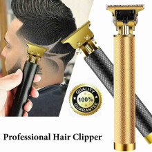 Men's Electric Hair Clipper T-Blade 0mm Cordless USB