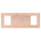 Delaman sauna air vent with adjustable wood grille panel 2