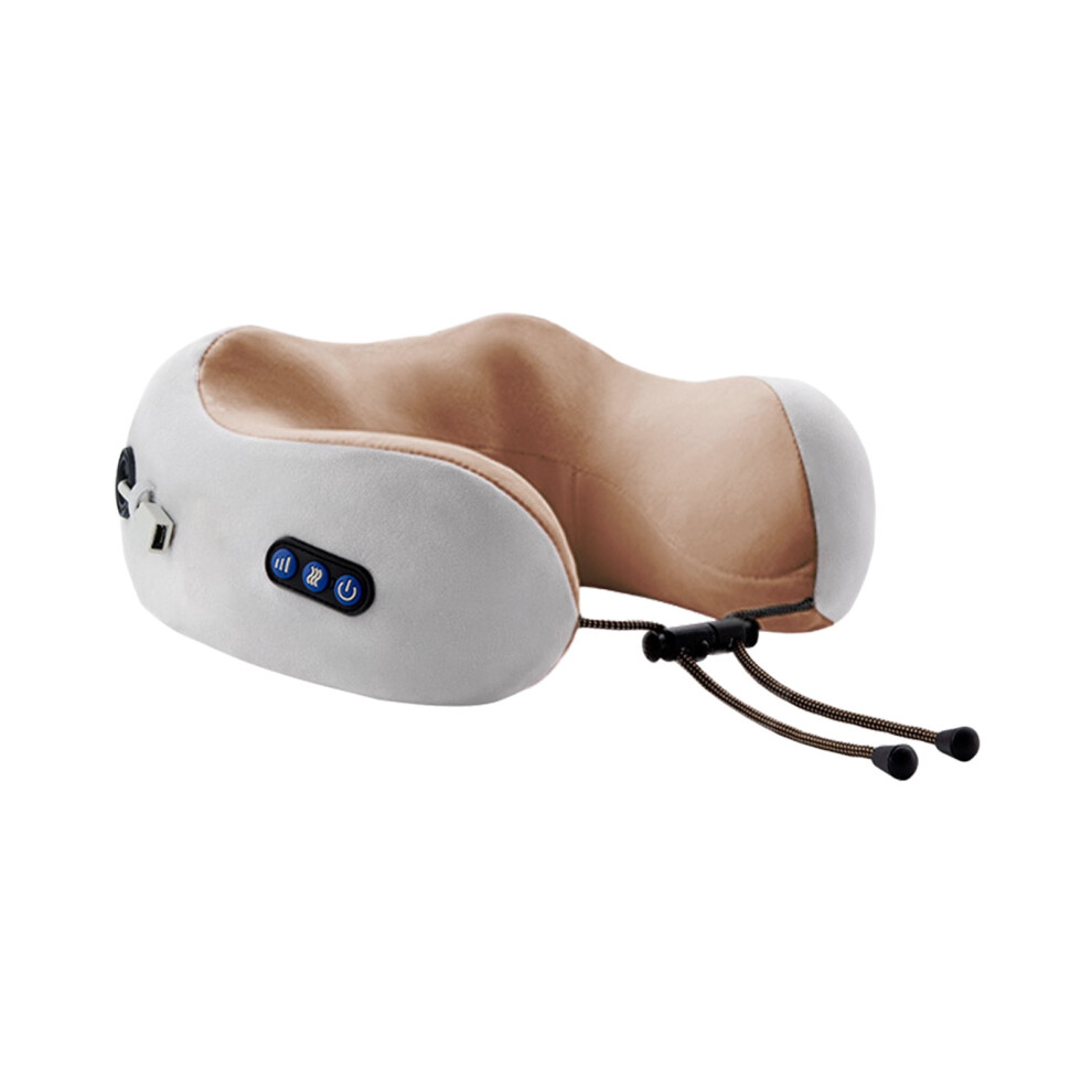 Neck Massager Pillow with Heat and Vibration, Cordless