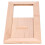 Delaman sauna air vent with adjustable wood grille panel 8
