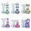 HGYCPP6Pcs Internationale Schaakstukken van Epoxyhars, DIY Schaakstukken Siliconenmal 1