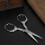 Vintage Embroidery Scissors Stainless Steel Silver 5