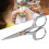 Vintage Embroidery Scissors Stainless Steel Silver 6