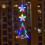 LED Christmas window lights battery powered 20 LED 5