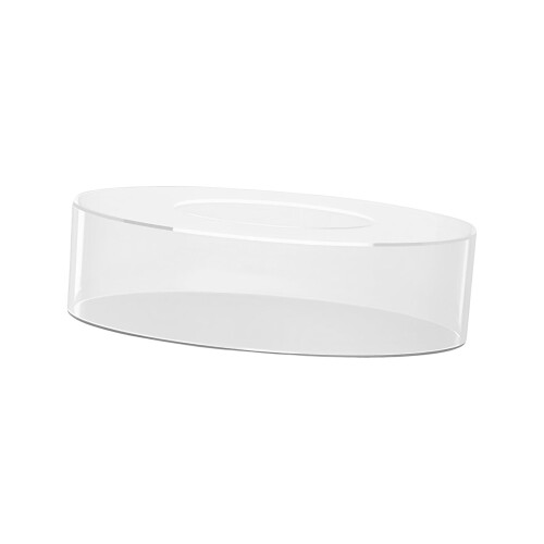Acrylic clear tier cake riser decorative centerpiece 1