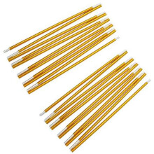 1 Set Palo per Tenda da Campeggio All'Aperto 8,5 mm 4,05 M Palo per Tenda in Alluminio Palo per Tenda in Lega 3-4 Persone Accessori per Tenda 2 Pezzi