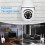 Outdoor Security Camera 1080P Dome 360 WiFi 4