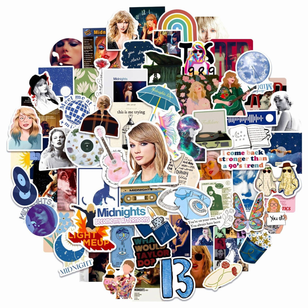 Hthjsco Vinyl Stickers For Water Bottles Laptops 24 Pcs 940684101399